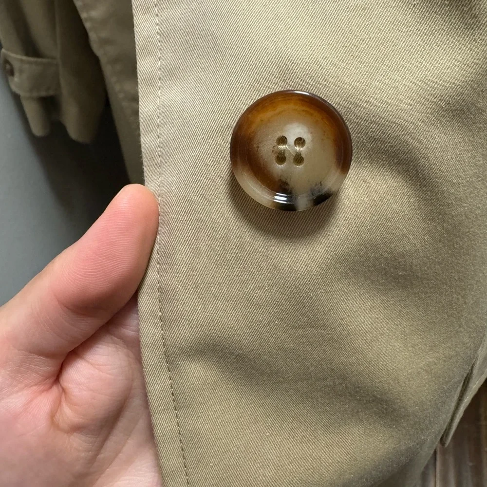 Burberry Women’s Farringdon Car Coat In Honey - Picture 6 of 11
